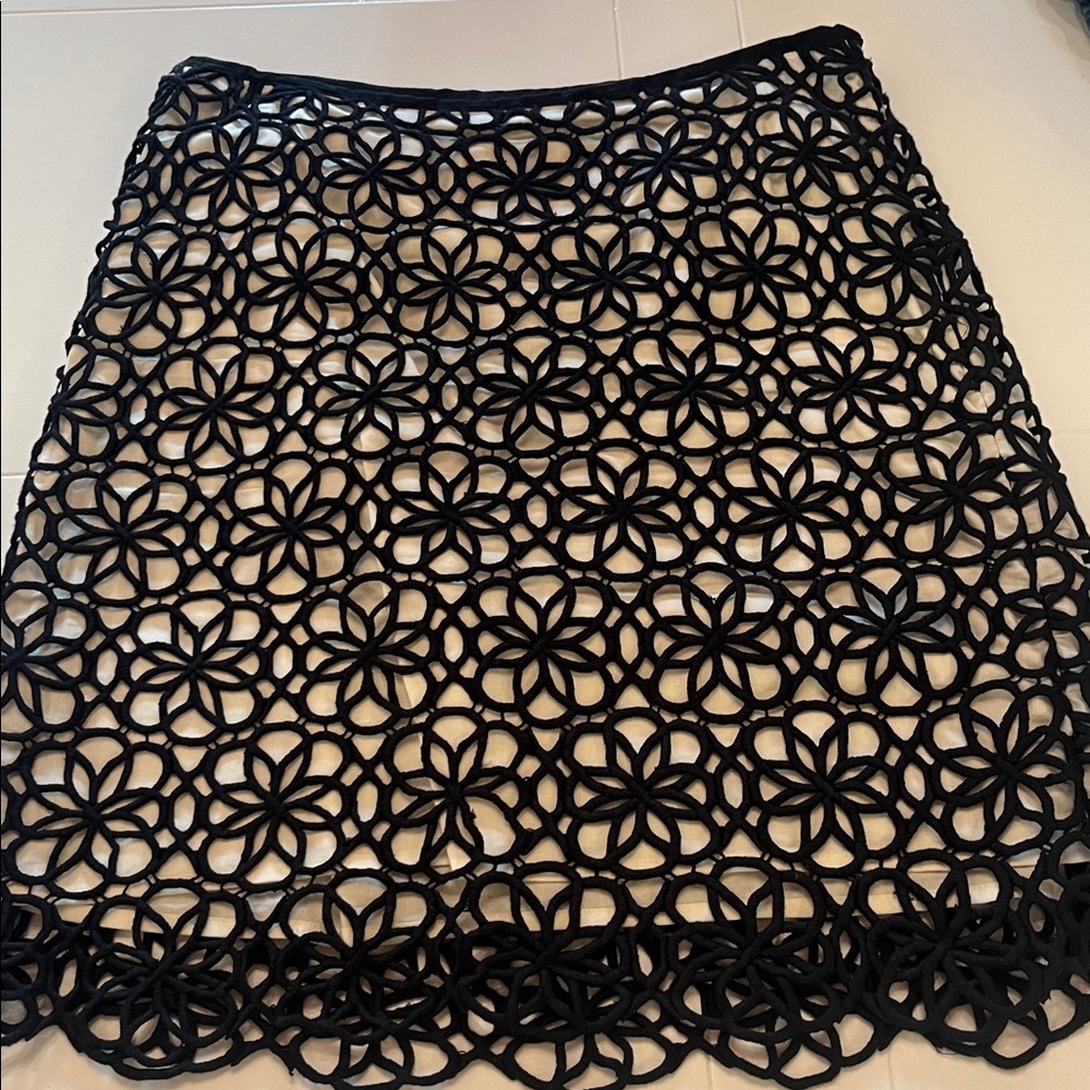 Anthropologie lace skirt